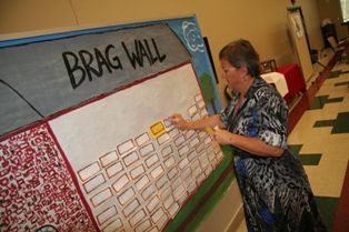 Brag Wall with Patty DaSylva