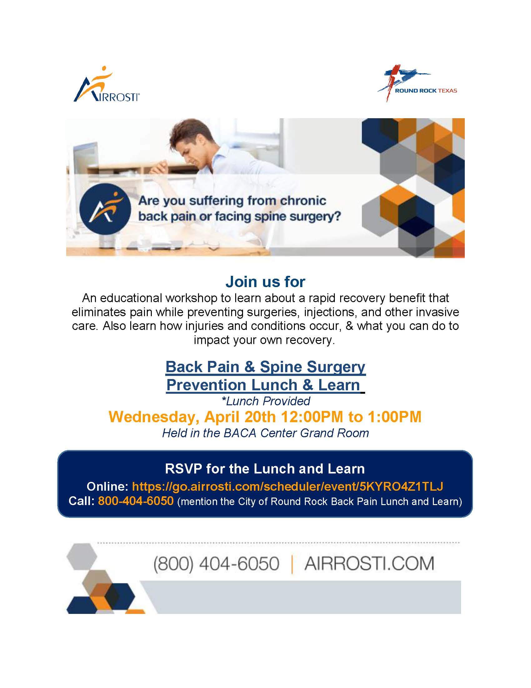 Airosti Lunch-Learn April